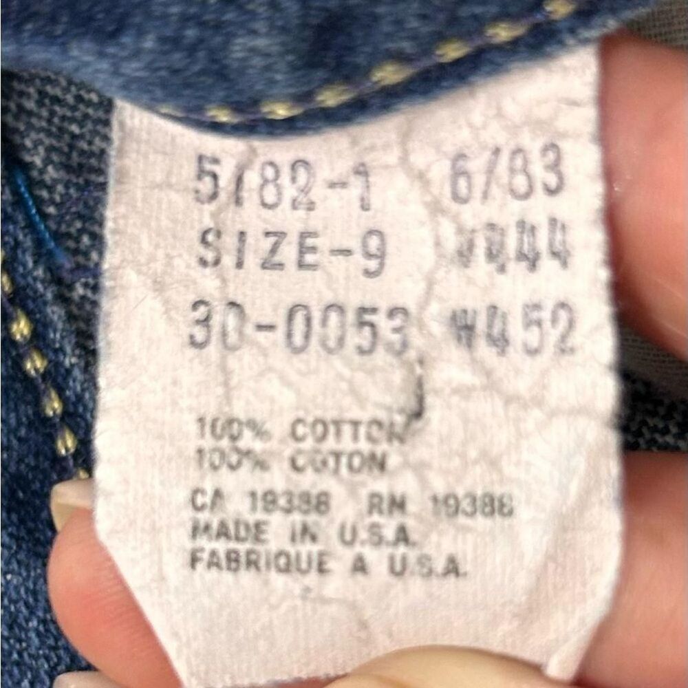 Vintage 80’s Brittania Pentimento High-Waist Jeans size 9 - Picture 4 of 8